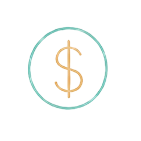 Icon of a dollar sign in a circle